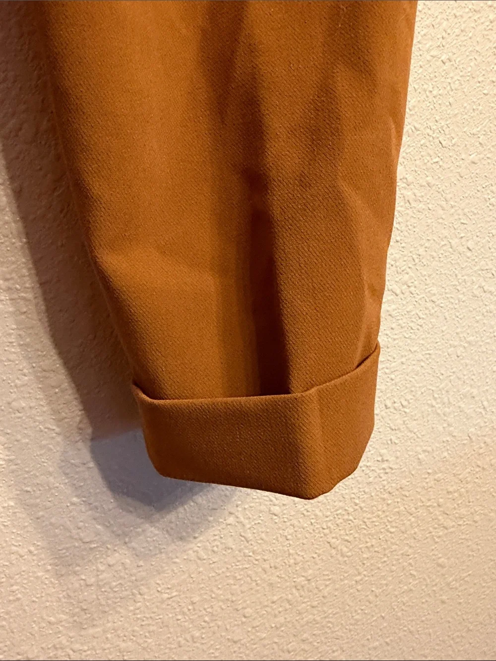 Banana Republic Cropped Tapered Pants in Rust